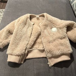 Hux baby teddy sweater jacket  boy or girl